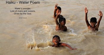 Haiku Poem on Water