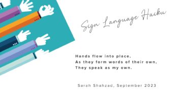 Sign Language Poetry