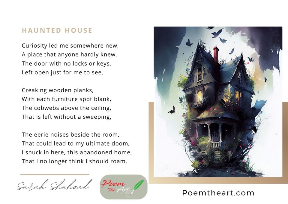 Haunted House - Poem The Art - Expressing oneself is art